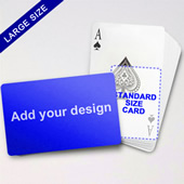 Large Playing Cards Series – Classic Poker (Landscape)
