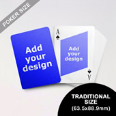 Twist Custom Front and Back Playing Cards (63.5 x 88.9mm)