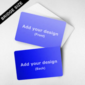 Blank Card in Bridge Size – Landscape