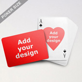 Heart to Heart Series – Custom Front and Back Playing Cards (Landscape) (63.5 x 88.9mm)