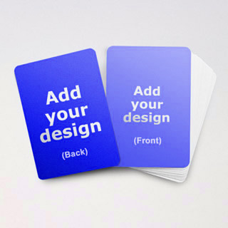 blank playing cards
